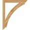 Ekena Millwork Thorton Traditional Rough Sawn Bracket, Western Red Cedar, 4"W x 40"D x 48"H BKT04X40X48THR01RWR - alternate 3